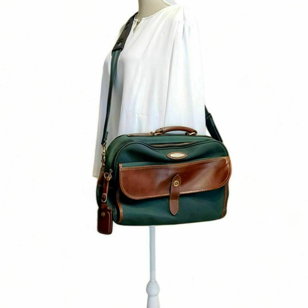 Samsonite(サムソナイト)のサムソナイト ビジネスバッグ 2way ブリーフケース トラベルバッグ グリーン メンズのバッグ(ビジネスバッグ)の商品写真