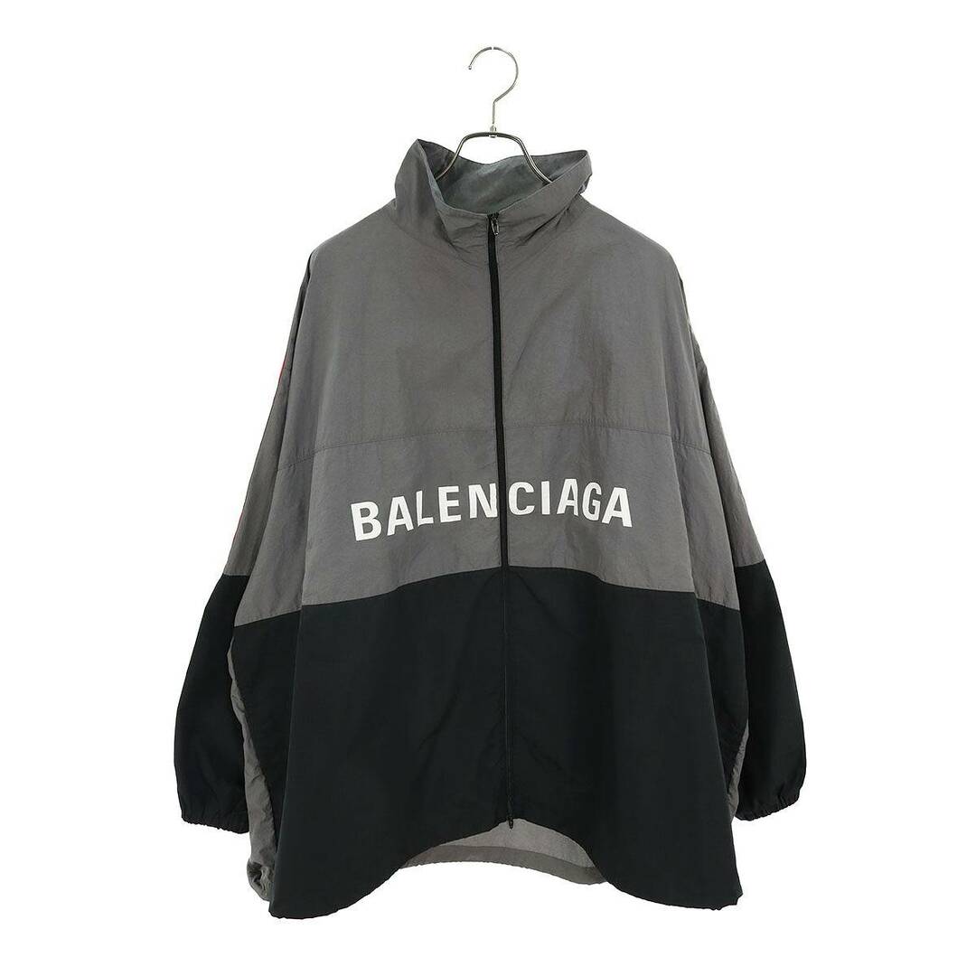 Balenciaga(バレンシアガ)のバレンシアガ  19SS  534317 TDO05 ロゴプリントポプリンチェックシャツブルゾン メンズ L メンズのジャケット/アウター(ブルゾン)の商品写真