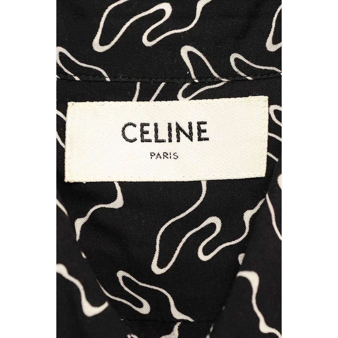 celine(セリーヌ)のセリーヌバイエディスリマン  23SS  2C813977R ゴーストプリントルーズフィット長袖シャツ メンズ 37 メンズのトップス(シャツ)の商品写真