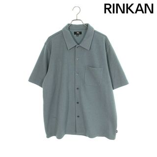 ステューシー  CREPE JERSEY SHIRT クレープジャージー半袖シャツ メンズ XL