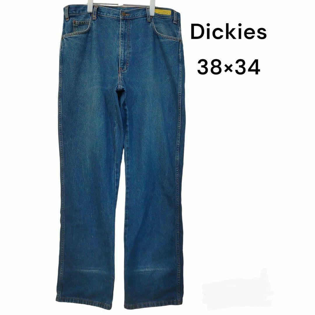 Dickies(ディッキーズ)のディッキーズ　Dickies　古着　38×34　デニム　ジーンズ　パンツ メンズのパンツ(デニム/ジーンズ)の商品写真