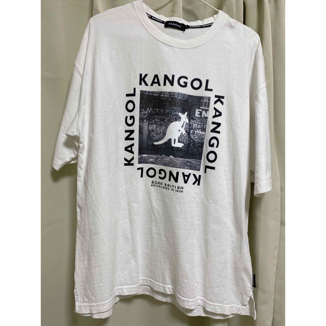 KANGOL(カンゴール)のKANGOLカンゴール　ビッグフォトプリントTシャツ メンズのトップス(Tシャツ/カットソー(半袖/袖なし))の商品写真