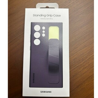 サムスン(SAMSUNG)のGalaxy S24 Ultra Standing Grip Case新品未(Androidケース)