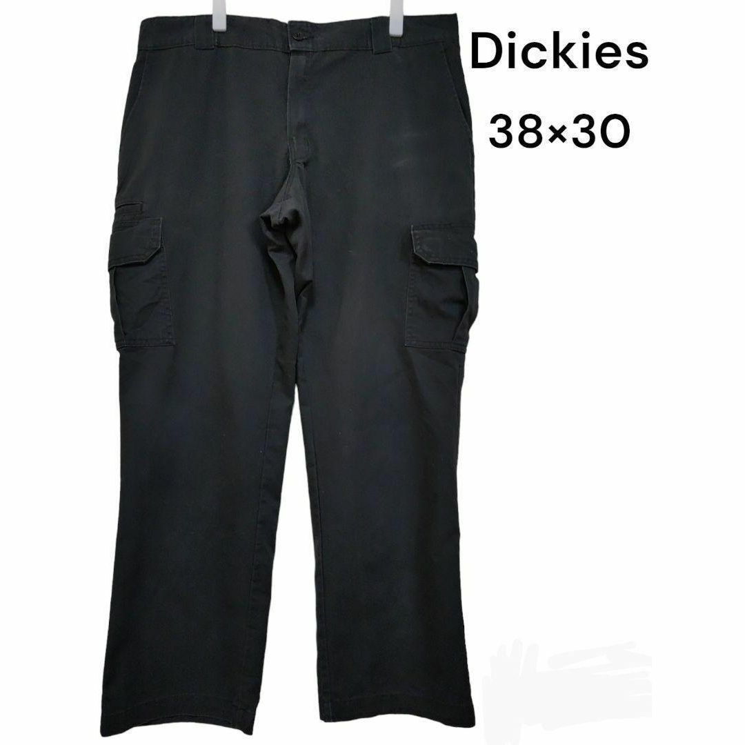 Dickies(ディッキーズ)のディッキーズ　Dickies　38×30　カーゴパンツ　ワークパンツ　ブラック メンズのパンツ(ワークパンツ/カーゴパンツ)の商品写真