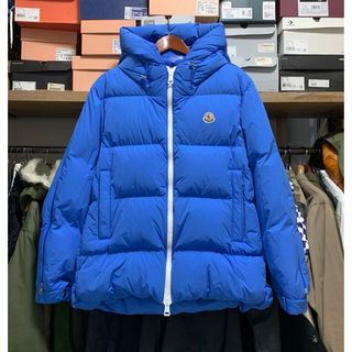 モンクレール(MONCLER)のフラワー様専用ダウンジャケット IDIL イディル　4 ブルー　青(ダウンジャケット)