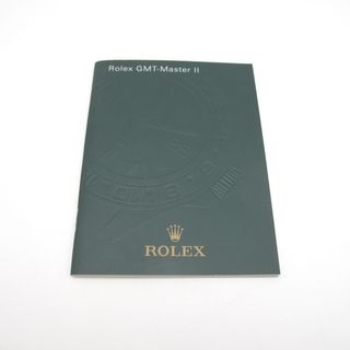 ロレックス(ROLEX)のROLEX ロレックス 腕時計 GMTマスター2説明書 英語表記 冊子 付属品(その他)