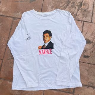 アートヴィンテージ(ART VINTAGE)のmagic stick × SCARFACE ロングTシャツ(Tシャツ/カットソー(七分/長袖))