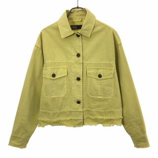 ザラ(ZARA)のザラ 長袖 ジャケット XS イエロー系 ZARA レディース 古着 【240411】(その他)