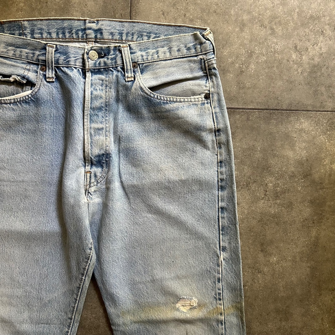 Levi's - 80s リーバイス501 デニム/ジーンズ USA製 赤耳 35W Levi's - 80s リーバイス501 デニム/ジーンズ USA製 赤耳 35W