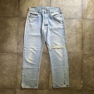 リーバイス(Levi's)の80s リーバイス501 デニム/ジーンズ USA製 赤耳 35W相当(デニム/ジーンズ)