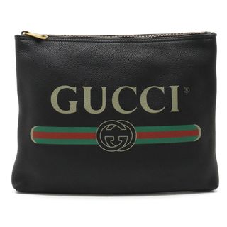 グッチ(Gucci)のグッチ グッチプリント ミディアム ポートフォリオ （22360173）(クラッチバッグ)