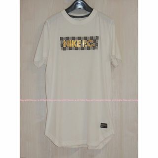 ナイキ(NIKE)のNIKE F.C. ナイキ 市松模様がクールな NIKE TEE Tシャツ①/M(Tシャツ/カットソー(半袖/袖なし))