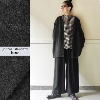 ジャーナルスタンダード(JOURNAL STANDARD)のjournal standard luxe メリノボイル Vネックカーディガン(カーディガン)