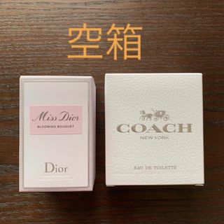 クリスチャンディオール(Christian Dior)のコーチ ディオール オードトワレ 空箱(その他)