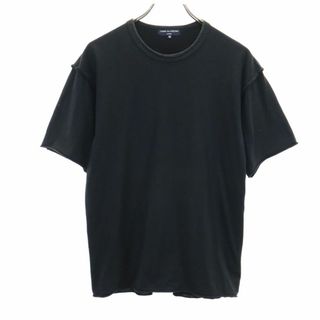 コムデギャルソン(COMME des GARCONS)のコムデギャルソン 00s 2005年 日本製 半袖 Tシャツ M ブラック COMME des GARCONS メンズ 古着 【240411】(Tシャツ/カットソー(半袖/袖なし))