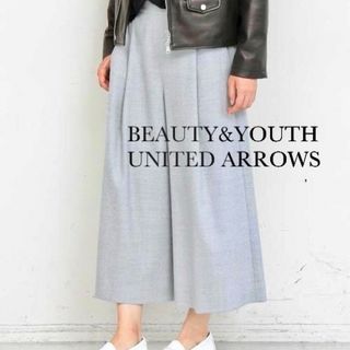 ビューティアンドユースユナイテッドアローズ(BEAUTY&YOUTH UNITED ARROWS)のBEAUTY&YOUTH UNITED ARROWS ガウチョパンツ　Sサイズ(カジュアルパンツ)