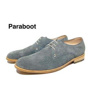 パラブーツ(Paraboot)の☆良品 パラブーツ スエードレザー プレーントゥ シューズ フランス製 革靴(ドレス/ビジネス)