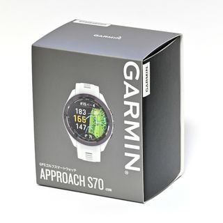 ガーミン(GARMIN)の【新品】GARMIN Approach S70 42mm スマートウォッチ(腕時計(デジタル))