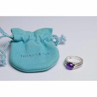 ティファニー(Tiffany & Co.)のTiffany&Co.♡ 925 750 アメジスト ヴィンテージリング 7号(リング(指輪))