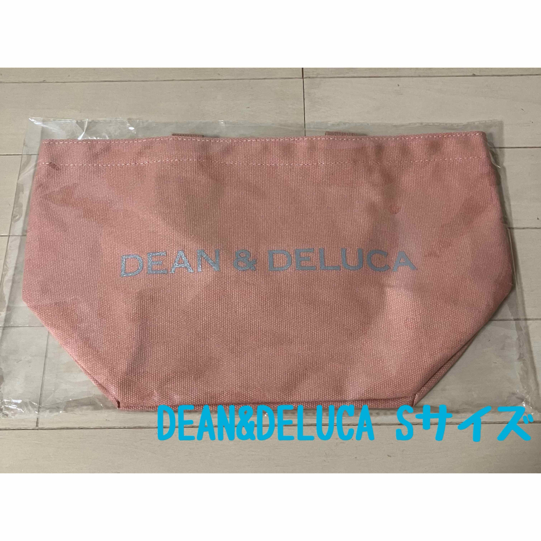 DEAN & DELUCA(ディーンアンドデルーカ)の新品　DEAN&DELUCA　ディーン＆デルーカ　トートバック　ピンク　Sサイズ レディースのバッグ(トートバッグ)の商品写真