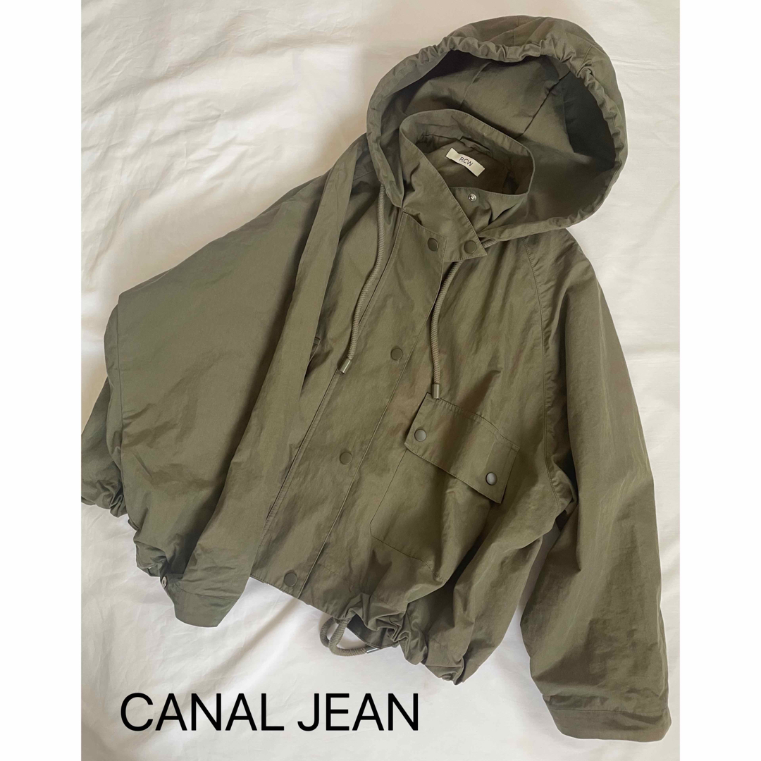 CANAL JEAN(キャナルジーン)の【美品】CANAL JEAN  キャナルジーン　レディース　ミリタリージャケット レディースのジャケット/アウター(ミリタリージャケット)の商品写真