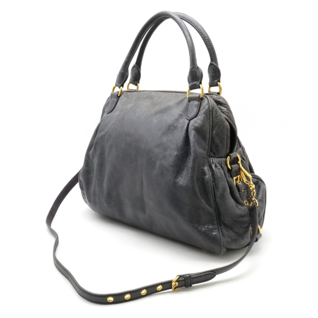 miumiu(ミュウミュウ)のミュウ ミュウ ミュウミュウ ハンドバッグ トートバッグ （12360401） レディースのバッグ(ハンドバッグ)の商品写真