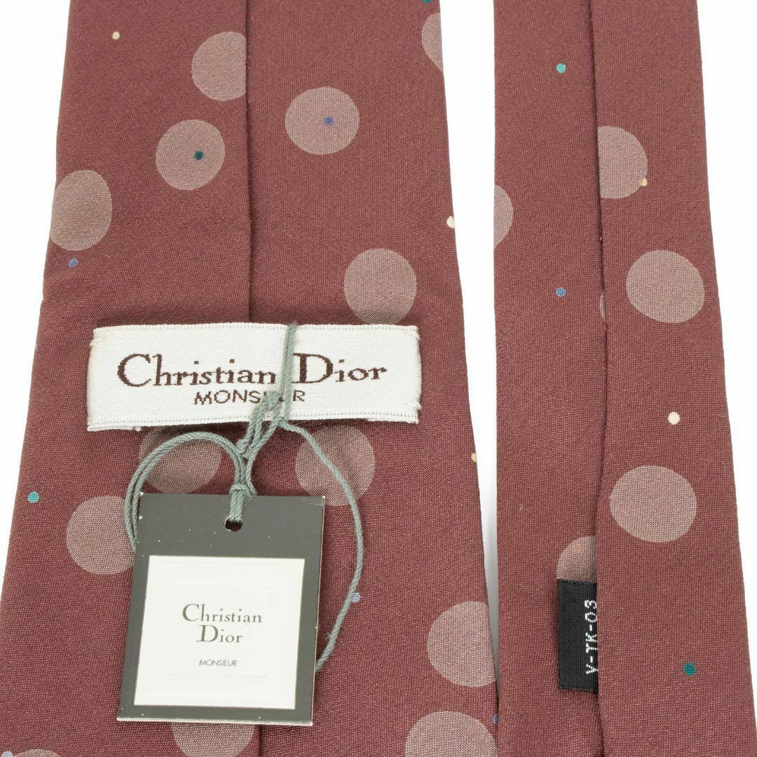 Christian Dior(クリスチャンディオール)の【全額返金保証・送料無料・LT230】ディオールのネクタイ・正規品・未使用品 メンズのファッション小物(ネクタイ)の商品写真