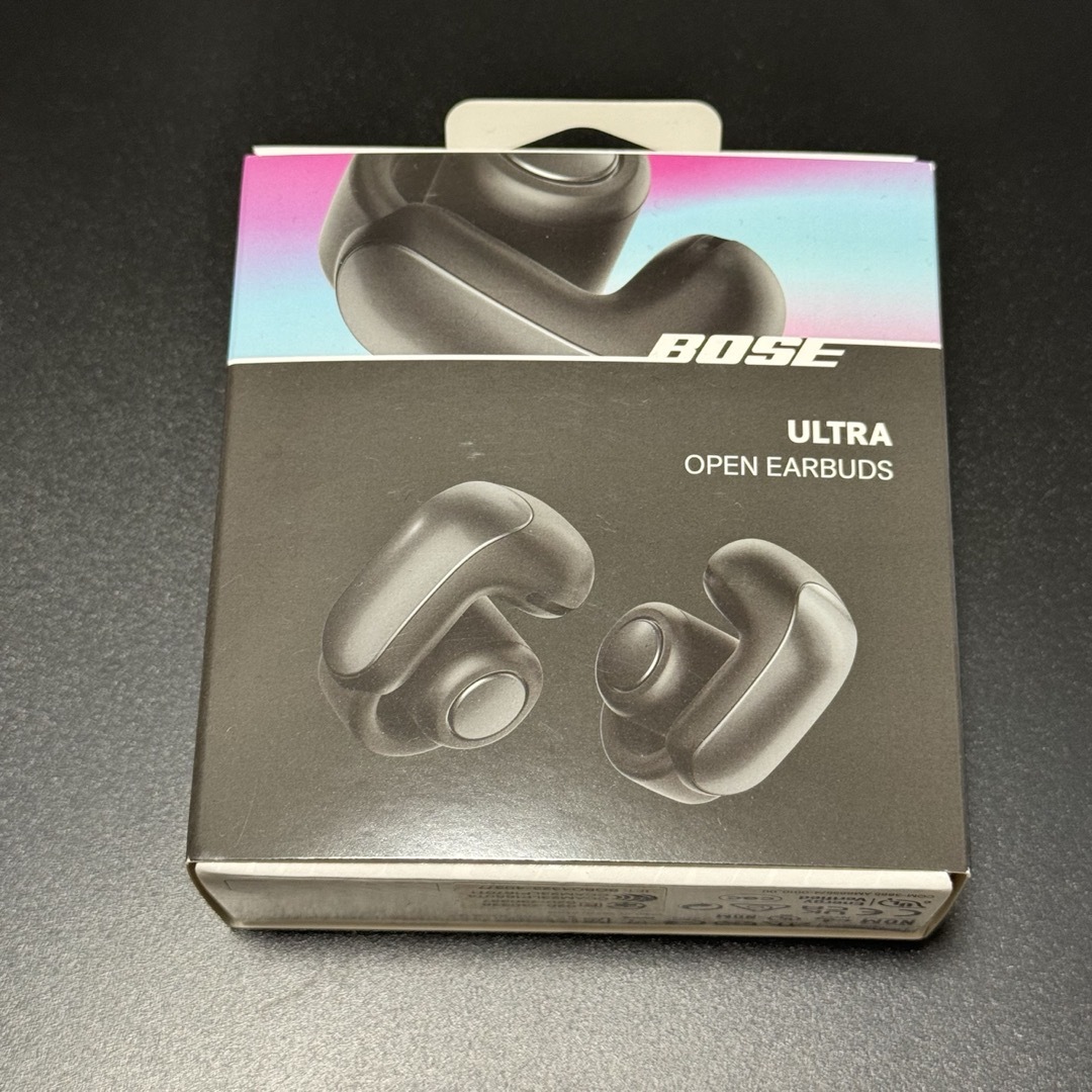 BOSE(ボーズ)のBose Ultra Open Earbuds ブラック スマホ/家電/カメラのオーディオ機器(ヘッドフォン/イヤフォン)の商品写真