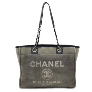 シャネル(CHANEL)のシャネル ドーヴィルライン ミディアムトートMM （12360701）(トートバッグ)