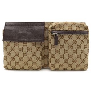 グッチ(Gucci)のグッチ GGキャンバス ボディバッグ ウエストポーチ （12360750）(ボディバッグ/ウエストポーチ)