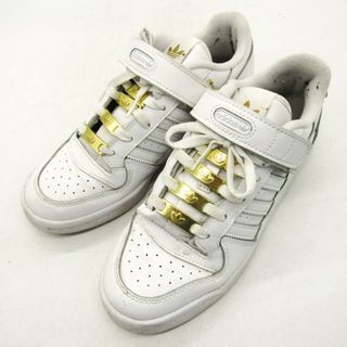 アディダス(adidas)のアディダス スニーカー ローカット GZ6379 フォーラム ロー 靴 シューズ 白 レディース 24サイズ ホワイト adidas(スニーカー)