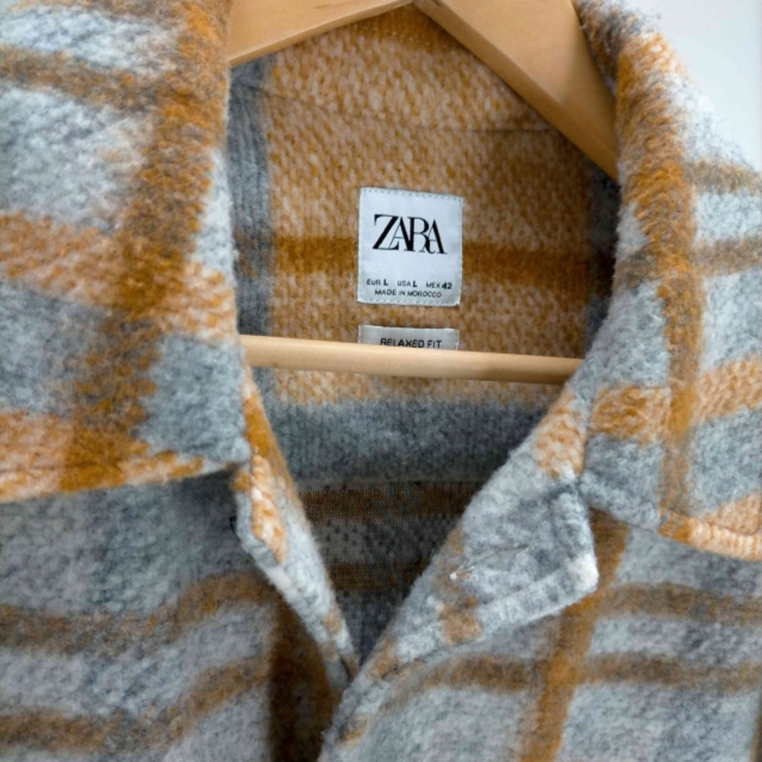 ZARA(ザラ)のZARA(ザラ) シャツジャケット メンズ アウター ジャケット メンズのジャケット/アウター(その他)の商品写真