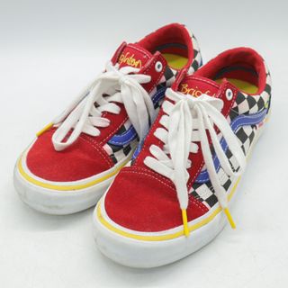 VANS - バンズ スニーカー ローカット 500714 OLD SKOOL PRO Brighton 靴 シューズ 赤 レディース 23.5サイズ レッド VANS