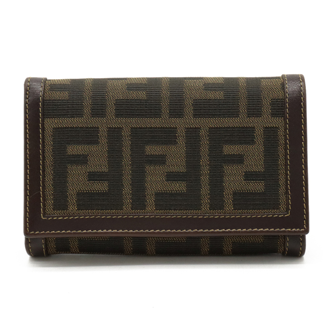 FENDI(フェンディ)のフェンディ ズッカ柄 L字ファスナー財布 キャンバス （12360922） レディースのファッション小物(財布)の商品写真