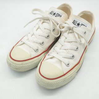 コンバース(CONVERSE)のコンバース スニーカー ローカット オールスター M7652 靴 シューズ 白 レディース 23サイズ ホワイト CONVERSE(スニーカー)