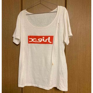 エックスガール(X-girl)のエックスガール　ネクスト　ステージ　半袖Tシャツ　マタニティ　産前産後　授乳　M(マタニティトップス)