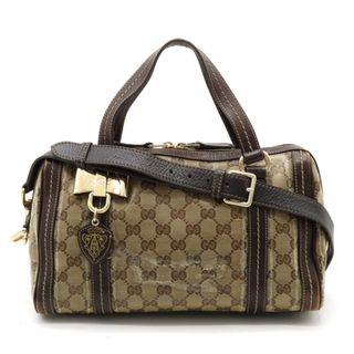 グッチ(Gucci)のグッチ GGクリスタル ドゥッサライン リボン （12360955）(ハンドバッグ)