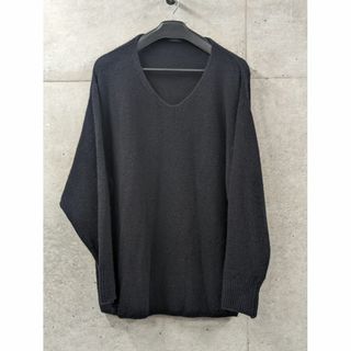 COMOLI - COMOLI コモリ カシミヤ製品染 Vネックニット 3 ネイビー 23AW