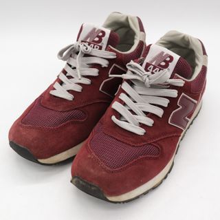 ニューバランス(New Balance)のニューバランス スニーカー ローカット 448 スウェード 靴 シューズ 赤 メンズ 7サイズ レッド NEW BALANCE(スニーカー)