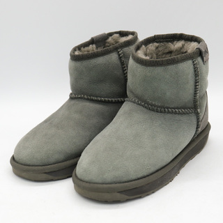 エミュー ムートンブーツ ショートブーツ ブランド 靴 シューズ レディース 23サイズ グレー emu(ブーツ)
