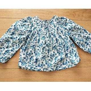 ザラ(ZARA)のZARA 花柄ブラウス　92cm(ブラウス)