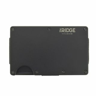 ザリッジ(the RIDGE)の【theRIDGE】Titanium Black Cash Strap ケース(マネークリップ)