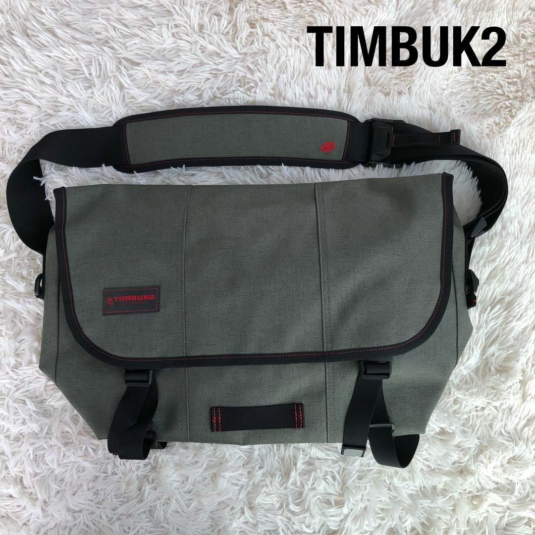 TIMBUK2(ティンバックツー)のTIMBUK2ディンバックツー　メッセンジャーバッグ　グレー灰色M メンズのバッグ(メッセンジャーバッグ)の商品写真