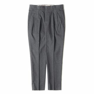 美品 NONNATIVE ノンネイティブ パンツ サイズ:0 ストレッチ 2タック テーパード スラックスパンツ CLEAK SLACKS RELAX FIT POLY OXFORD グレー(CEMENT) ボトムス ズボン【メンズ】【中古】