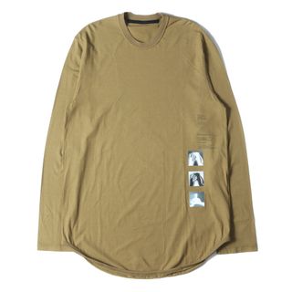 ユリウス(JULIUS)のJULIUS ユリウス Tシャツ サイズ:2 19AW フォトグラフィック ロングスリーブ カットソー トップス 長袖 ロンT ベージュ 日本製【メンズ】【中古】(Tシャツ/カットソー(七分/長袖))