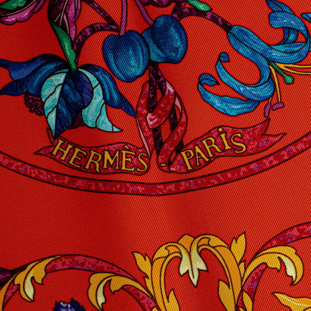 Hermes(エルメス)の美品 エルメス カレ90 PIERRES d' ORIENT et d' OCCIDENT 東洋の石と西洋の石細工 スカーフ シルク レディース HERMES 【222-45931】 レディースのファッション小物(バンダナ/スカーフ)の商品写真