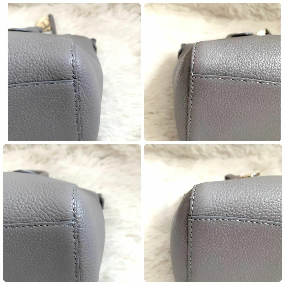 Furla(フルラ)の美品✨フルラ ハンドバッグ 2way テッサ スモール レザー グレージュ レディースのバッグ(ショルダーバッグ)の商品写真