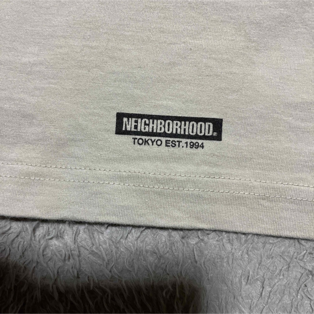 NEIGHBORHOOD(ネイバーフッド)のNEIGHBORHOOD tee tシャツ　ネイバーフッド　タン　ベージュ　M メンズのトップス(Tシャツ/カットソー(半袖/袖なし))の商品写真