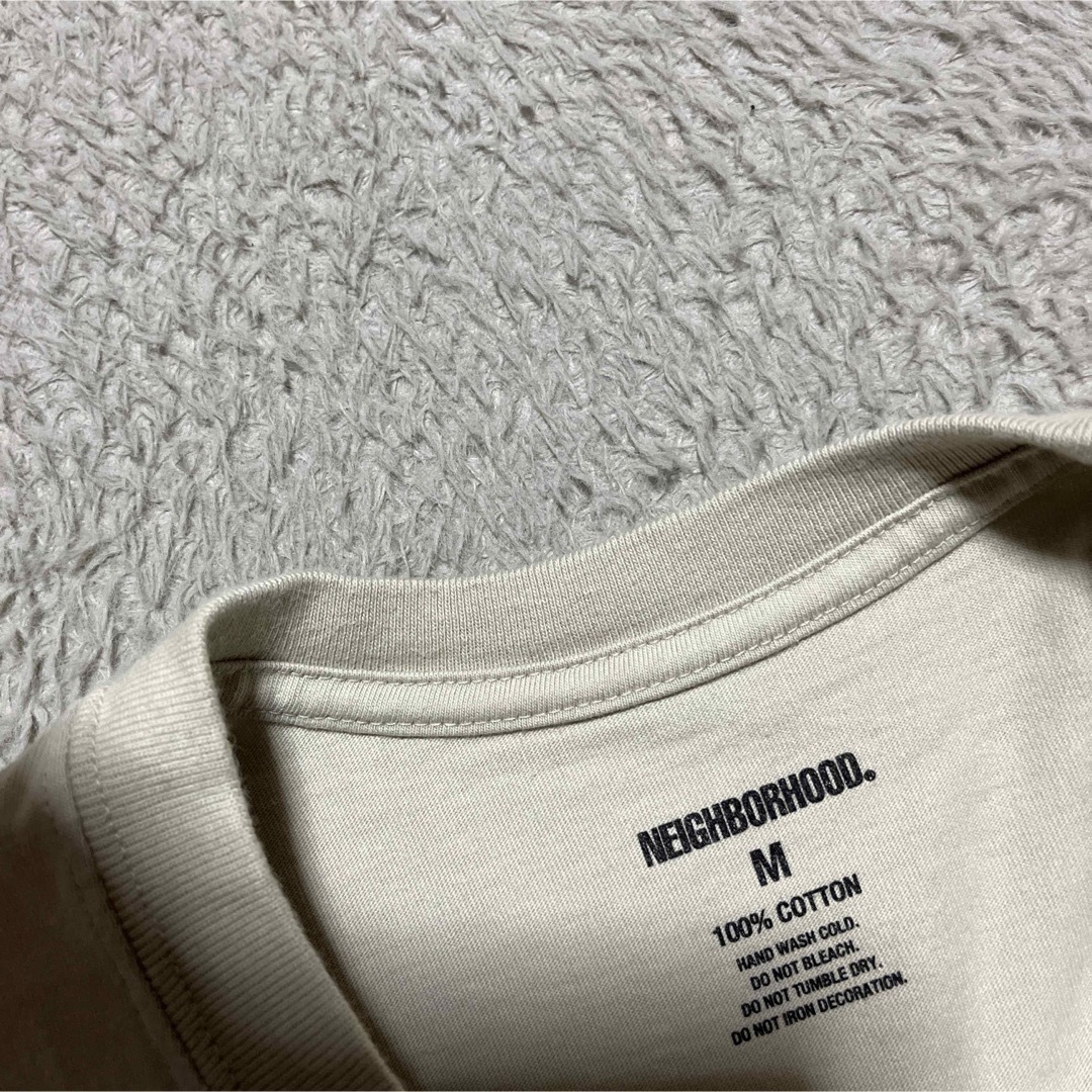 NEIGHBORHOOD(ネイバーフッド)のNEIGHBORHOOD tee tシャツ　ネイバーフッド　タン　ベージュ　M メンズのトップス(Tシャツ/カットソー(半袖/袖なし))の商品写真