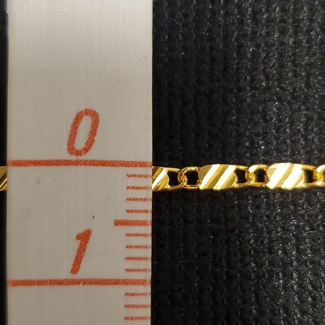 18K GF スネーク チェーン ネックレス 18金 K18 喜平 N244 メンズのアクセサリー(ネックレス)の商品写真